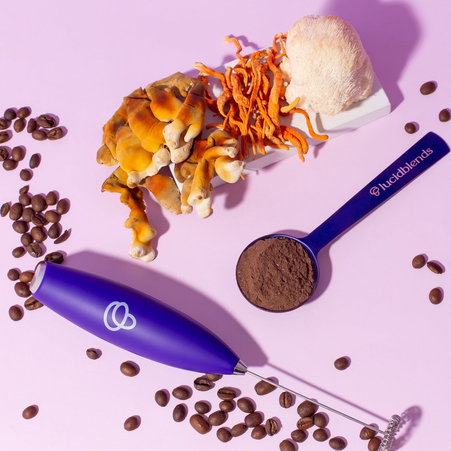 LucidBlends Frother - מקציף חלב
