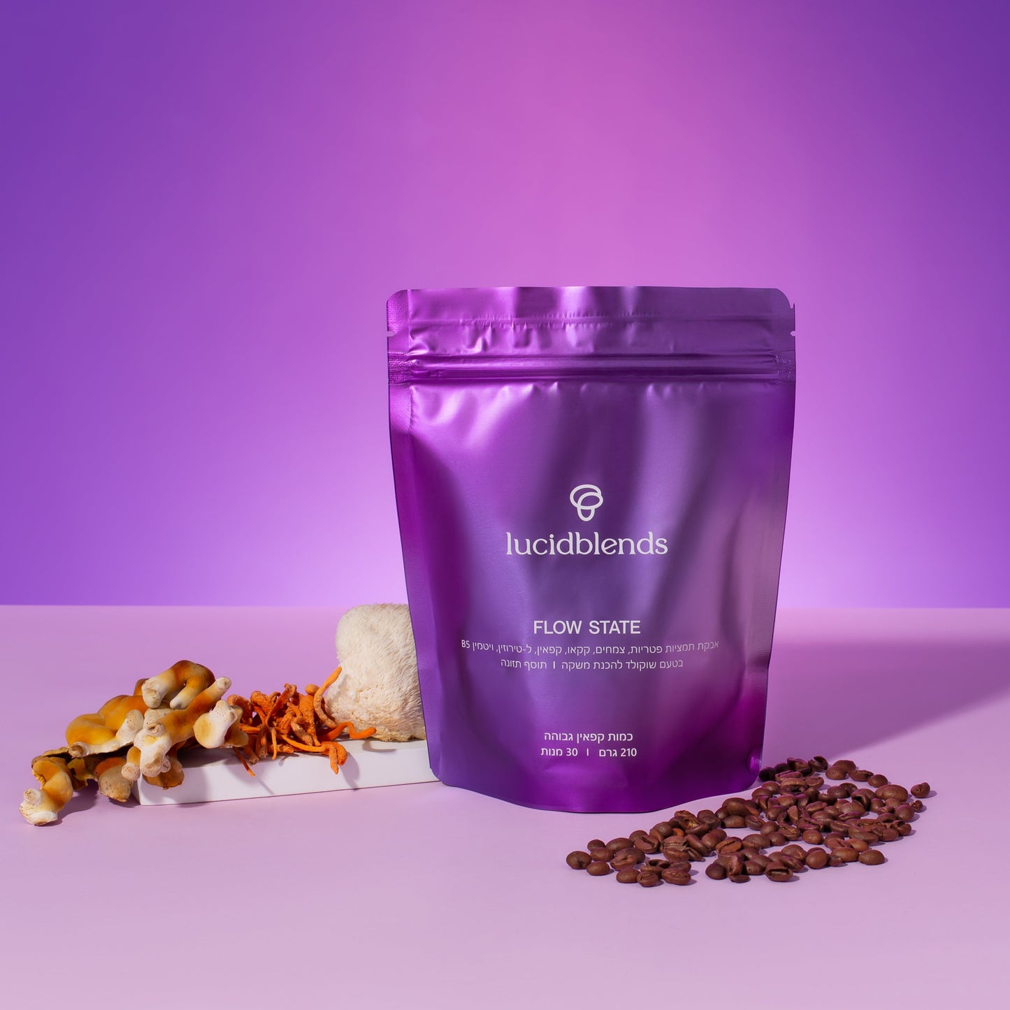 Flow State - קפה פטריות